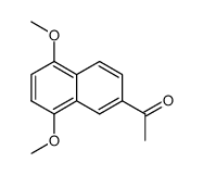 1-[2'-(5,8-dimethoxynaphthalenyl)]ethanone结构式