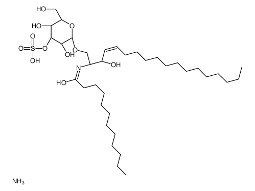 3-O-sulfo-D-galactosyl-1-1'-N-lauroyl-D-erythro-sphingosine (amMonium salt) picture