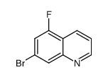 7-Bromo-5-fluoro-quinoline Structure
