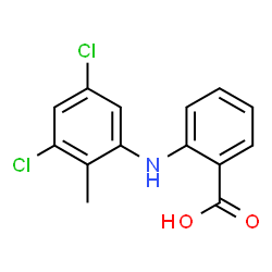 Benzoic acid,2-[(3,5-dichloro-2-methylphenyl)amino]- structure