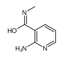 N-Methyl-2-amino-3-nicotinamide Structure