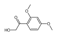 1-(2,4-dimethoxy-phenyl)-2-hydroxy-ethanone Structure