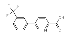 5-(3-(三氟甲基)苯基)吡啶甲酸图片