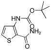 BOC-3-AMINO-THIOPHENE-2-CARBOXAMIDE Structure
