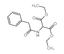 Propanedioic acid,2-[(2-phenylacetyl)amino]-, 1,3-diethyl ester picture