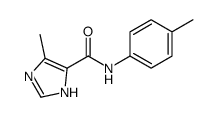 5-methyl-N-(4-methylphenyl)-1H-imidazole-4-carboxamide Structure