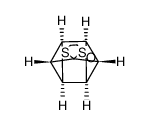 Tetracyclo(3.2.0.02,7.04,6)heptane-3-spiro-2'-(1',3'-dithiolane)结构式