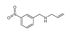 Benzenemethanamine, 3-nitro-N-2-propen-1-yl Structure