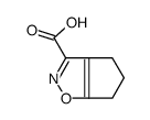 5,6-Dihydro-4H-cyclopent[d]isoxazole-3-carboxylic acid Structure