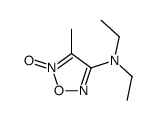 N,N-diethyl-4-methyl-5-oxido-1,2,5-oxadiazol-5-ium-3-amine Structure