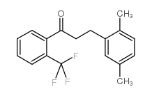 3-(2,5-DIMETHYLPHENYL)-2'-TRIFLUOROMETHYLPROPIOPHENONE picture