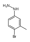 4-Bromo-3-methyl-phenyl-hydrazine结构式