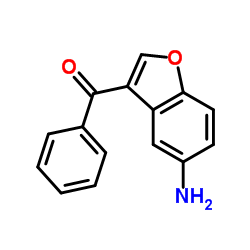 (5-Amino-1-benzofuran-3-yl)(phenyl)methanone Structure