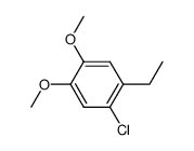 1-Chlor-4,5-dimethoxy-2-ethylbenzol Structure