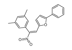 2-[2-(3,5-dimethylphenyl)-2-nitroethenyl]-5-phenylfuran Structure