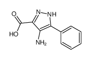 1H-Pyrazole-3-carboxylicacid,4-amino-5-phenyl-(9CI) picture