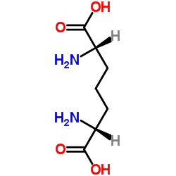 内消旋 ′-2,6-二氨基庚二酸结构式