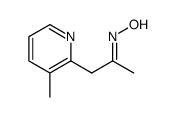 1-(3-METHYLPYRIDIN-2-YL)PROPAN-2-ONE OXIME结构式