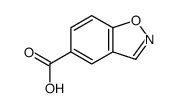 1,2-benzoxazole-5-carboxylic acid Structure