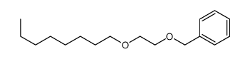 2-octoxyethoxymethylbenzene Structure