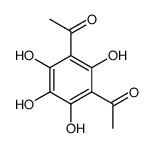 1-(3-acetyl-2,4,5,6-tetrahydroxyphenyl)ethanone Structure