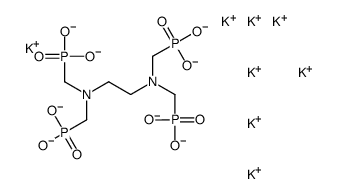 octapotassium [ethane-1,2-diylbis[nitrilobis(methylene)]]tetrakisphosphonate结构式