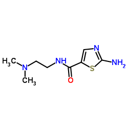 2-Amino-N-[2-(dimethylamino)ethyl]-1,3-thiazole-5-carboxamide图片