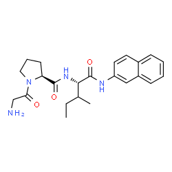 glycyl-prolyl-leucyl-2-naphthylamide picture