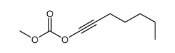 hept-1-ynyl methyl carbonate结构式