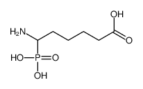 6-amino-6-phosphonohexanoic acid结构式
