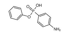 (4-amino-phenyl)-phosphonic acid monophenyl ester结构式