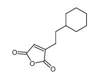 (2-cyclohexyl-ethyl)-maleic acid-anhydride结构式