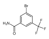 3-bromo-5-(trifluoromethyl)benzamide Structure