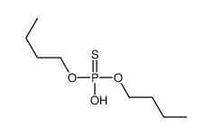 O,O-dibutyl hydrogen thiophosphate Structure