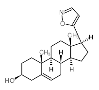 Androst-5-en-3-ol,17-(5-isoxazolyl)-, (3b,17b)- (9CI) picture