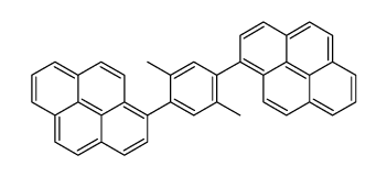 1-(2,5-dimethyl-4-(1-pyrenyl)phenyl)pyrene结构式