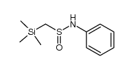 trimethylsilylmethanesulphinanilide Structure