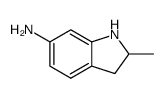 Indoline, 6-amino-2-methyl- (6CI) structure