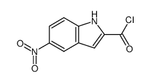 5-Nitroindole-2-carbonyl chloride Structure