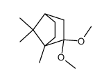 2,2-dimethoxy-1,7,7-trimethylbicyclo<2.2.1>heptane结构式