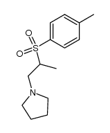 1-(2-tosylpropyl)pyrrolidine Structure