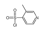3-methylpyridine-4-sulfonyl chloride Structure