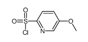 5-Methoxy-pyridine-2-sulfonyl chloride Structure