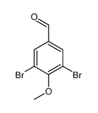 3,5-Dibromo-4-methoxybenzaldehyde Structure