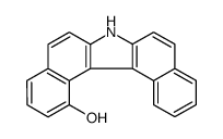 7H-dibenzo[c,g]carbazol-1-ol Structure