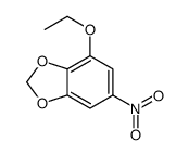 Benzene, 1-ethoxy-2,3-methylenedioxy-5-nitro- (6CI) Structure