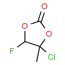 1,3-Dioxolan-2-one,4-chloro-5-fluoro-4-methyl-结构式