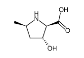 D-Proline, 3-hydroxy-5-methyl-, (3R,5R)- (9CI)结构式
