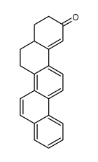 4,4a,5,6-tetrahydro-3H-picen-2-one结构式