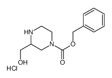 Benzyl 3-(hydroxymethyl)piperazine-1-carboxylate hydrochloride picture